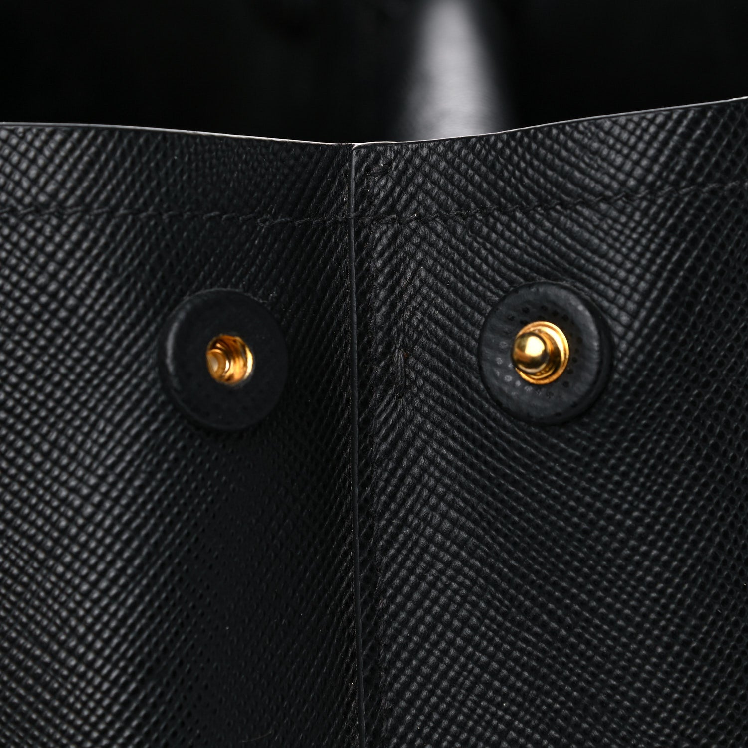 Prada Saffiano Cuir Small Double Bag Black 30 of 34