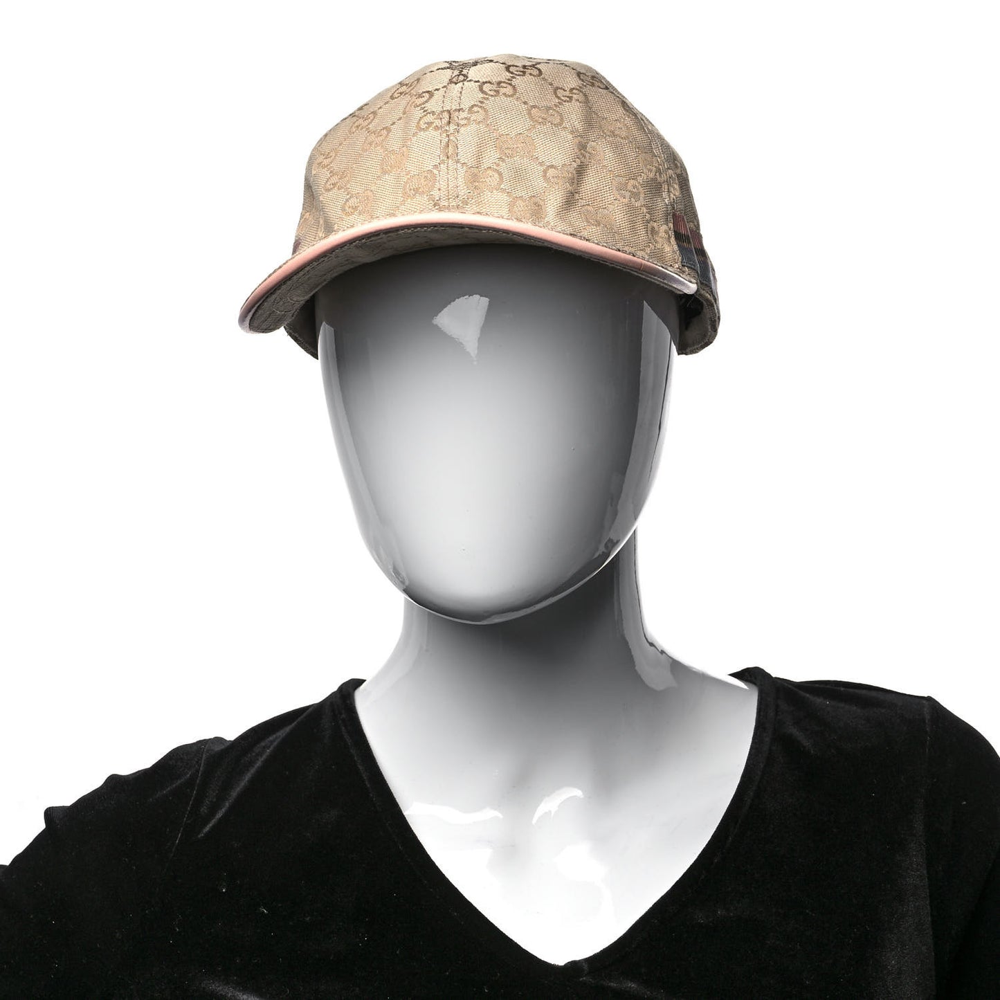 Monogram Web Baseball Hat XL Beige