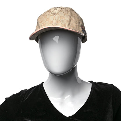 Gucci Monogram Web Baseball Hat XL Beige 2 of 7