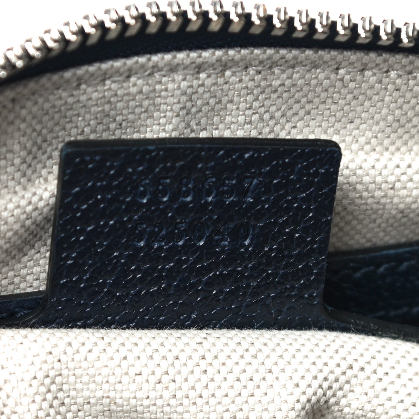 Monogram Multicolor Textured Calfskin Retro Interlocking G Belt Bag Light Blue