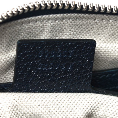 Gucci Monogram Multicolor Textured Calfskin Retro Interlocking G Belt Bag Light Blue 6 of 10