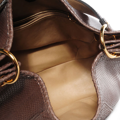 Louis Vuitton Python Galliera PM Gris 6 of 8