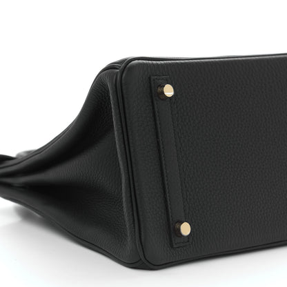 Hermes Togo Birkin 30 Black 6 of 7