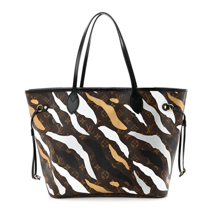 Louis Vuitton X LOL Monogram Neverfull MM Gold Silver 3 of 10
