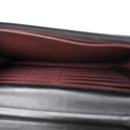 Chanel Lambskin Quilted Wallet On Chain WOC Black 5 of 13