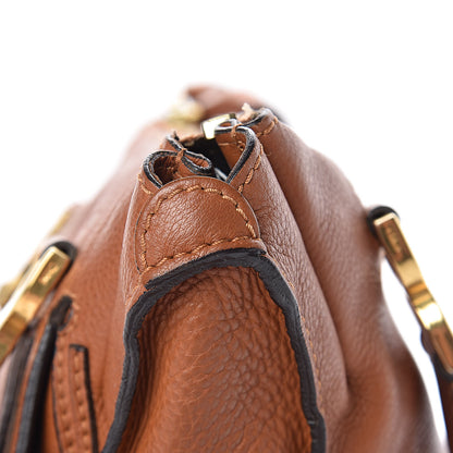 Chloe Calfskin Medium Marcie Satchel Tan 17 of 18