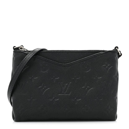 Louis Vuitton Empreinte Pallas Crossbody Black 1 of 12