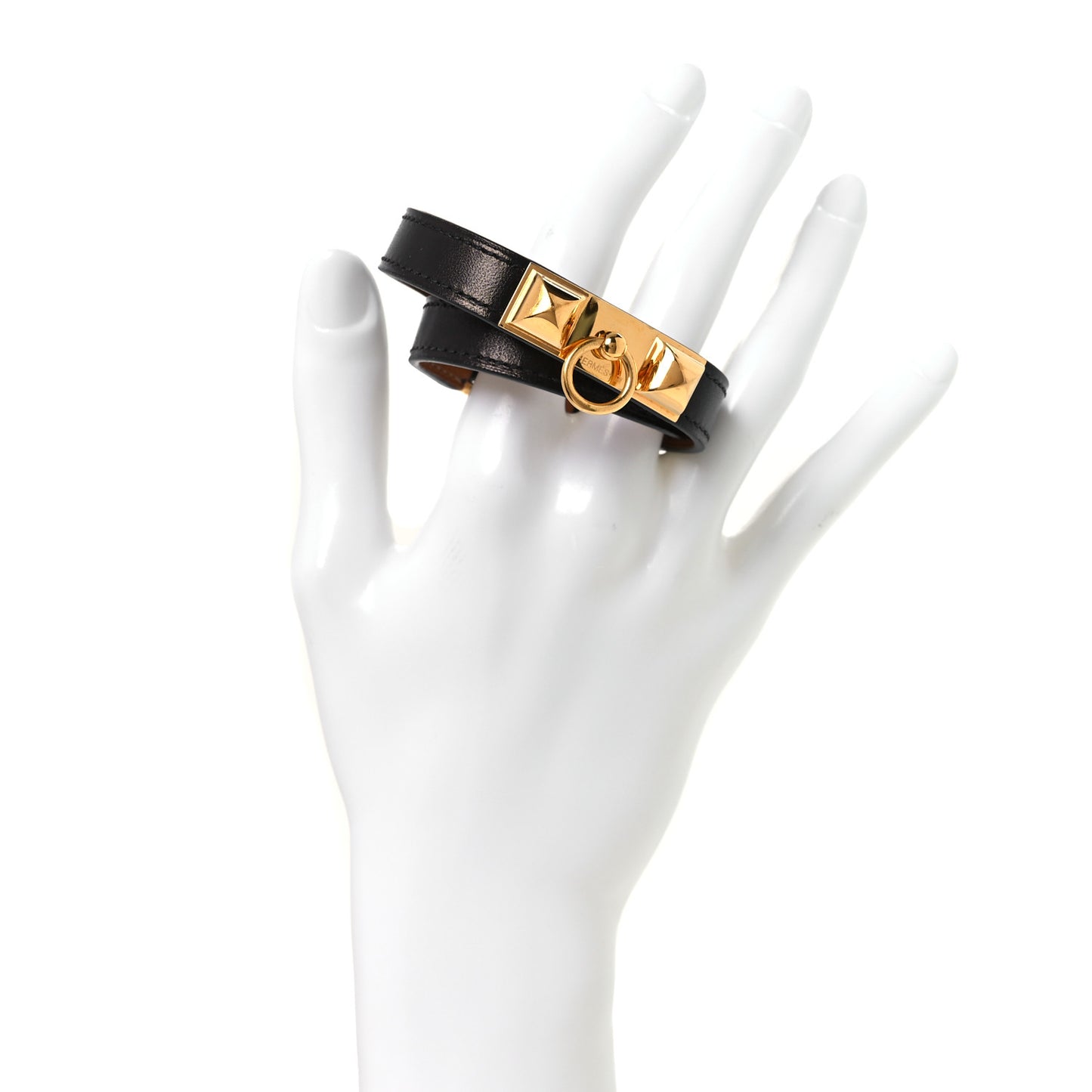 Box Rivale Double Tour Bracelet M Black