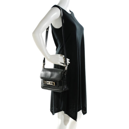 Proenza Schouler Textured Calfskin Mini PS11 Classic Shoulder Bag Black 2 of 7