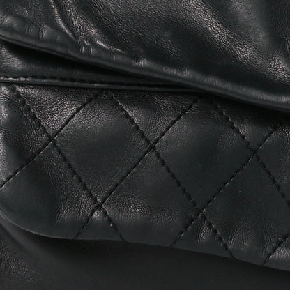 Chanel Lambskin Quilted Large Mademoiselle Double Flap Black 9 of 11