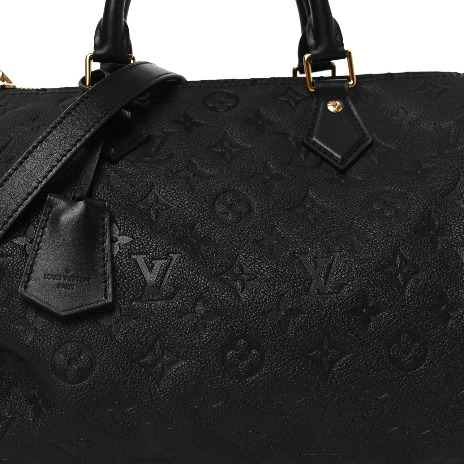 Louis Vuitton Empreinte Monogram Speedy Soft 30 Black 7 of 10
