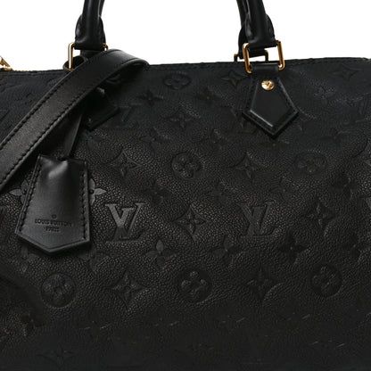 Louis Vuitton Empreinte Monogram Speedy Soft 30 Black 7 of 10