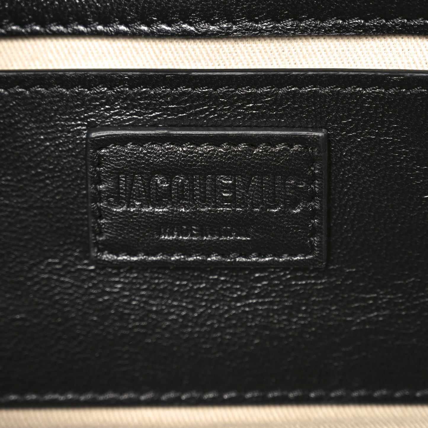 Padded Lambskin Le Bambimou Black
