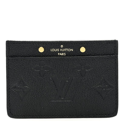 Louis Vuitton Empreinte Card Holder Black 1 of 6