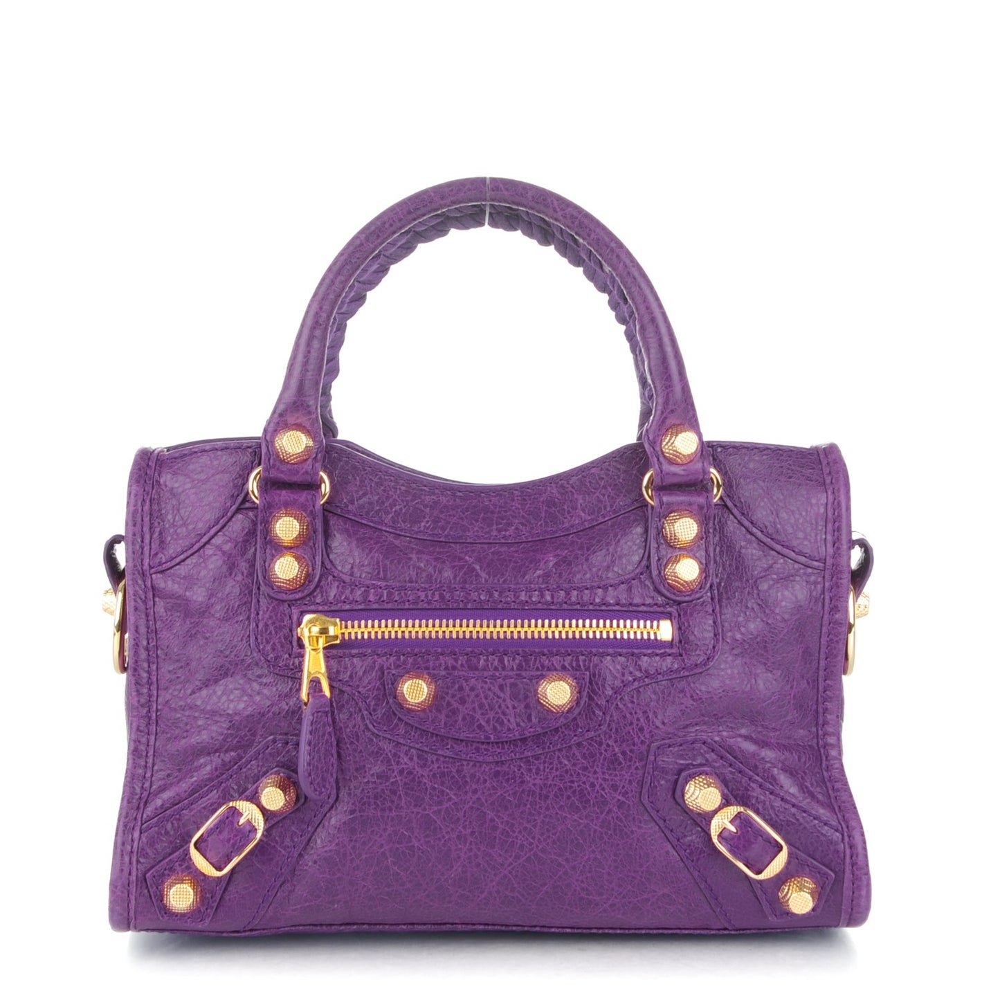 Agneau Giant 12 Gold Hardware Mini City Ultraviolet
