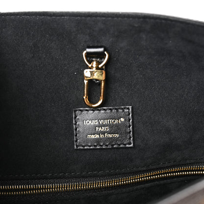 Louis Vuitton Calfskin Monogram Nova Vibe MM Black 6 of 10