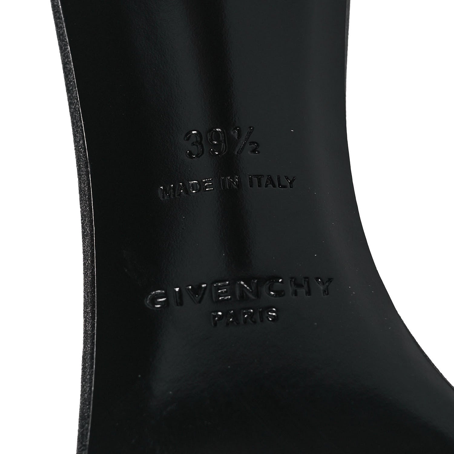 Givenchy Smooth Nappa G Cube 85mm Sandals 39.5 Black 6 of 9