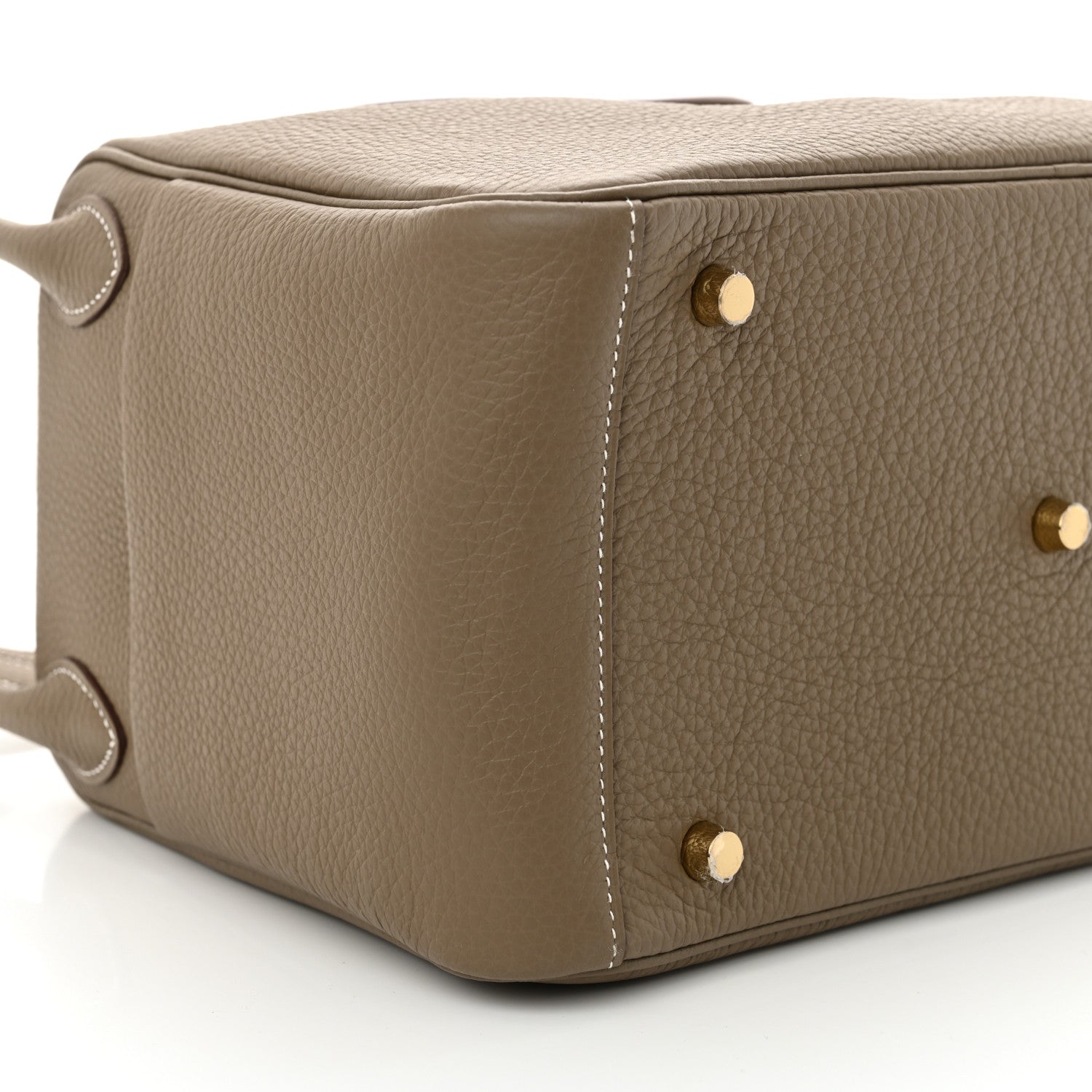 Hermes Taurillon Clemence Lindy 30 Etoupe 9 of 10