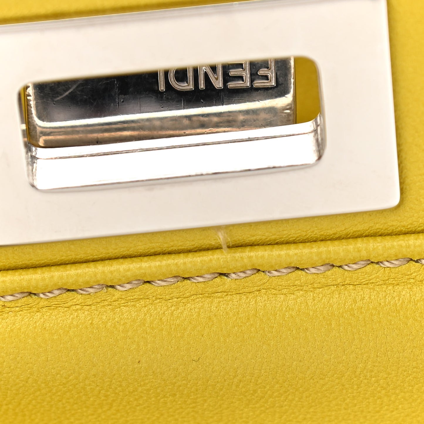 Nappa Mini Peekaboo Iconic Satchel Lime