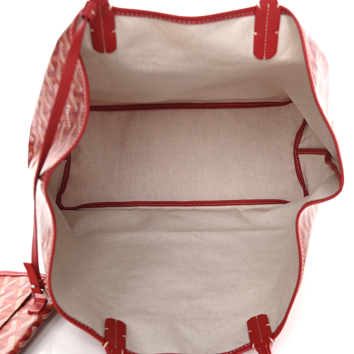 Goyard Goyardine Saint Louis PM Red 6 of 9