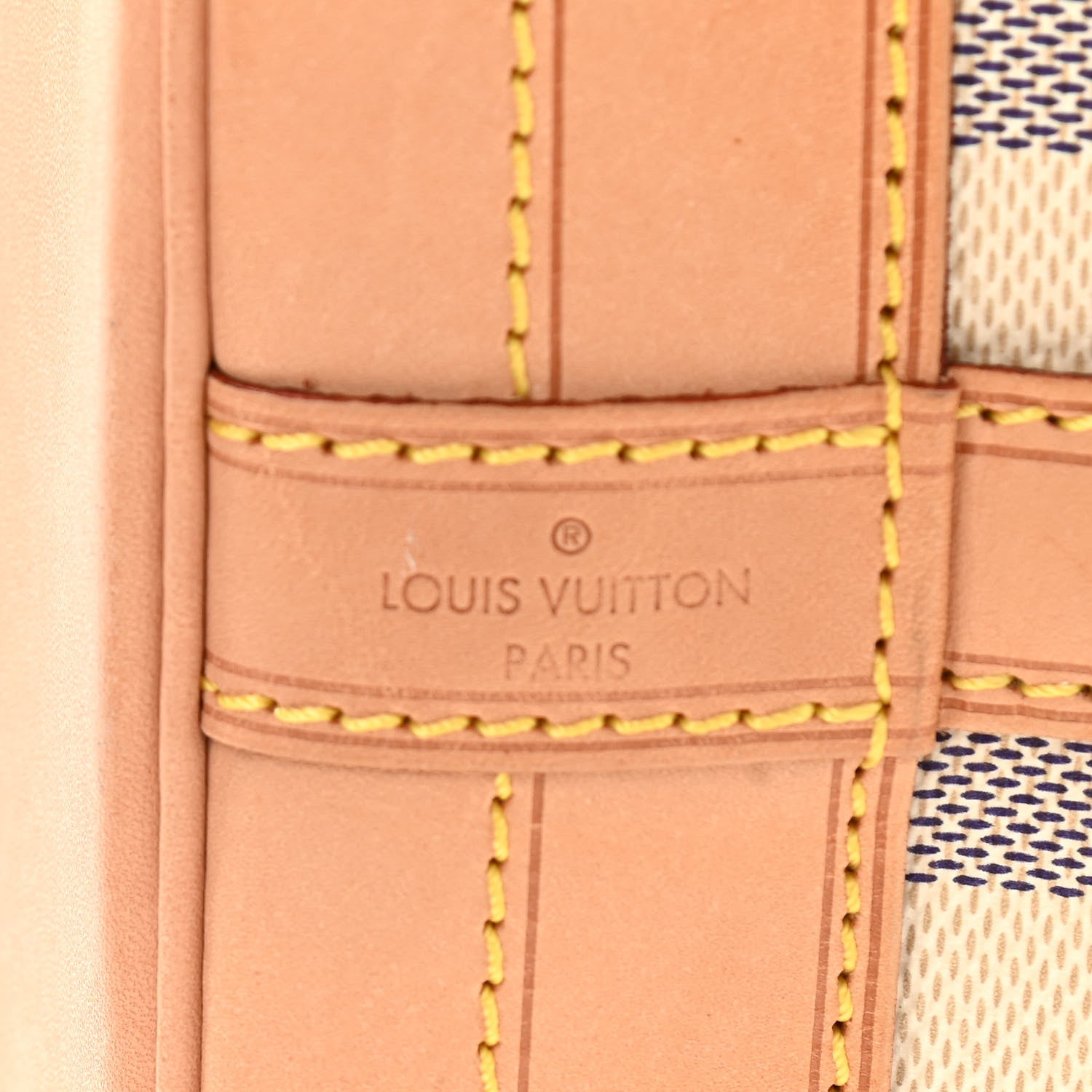 Louis Vuitton Damier Azur Noe 6 of 9