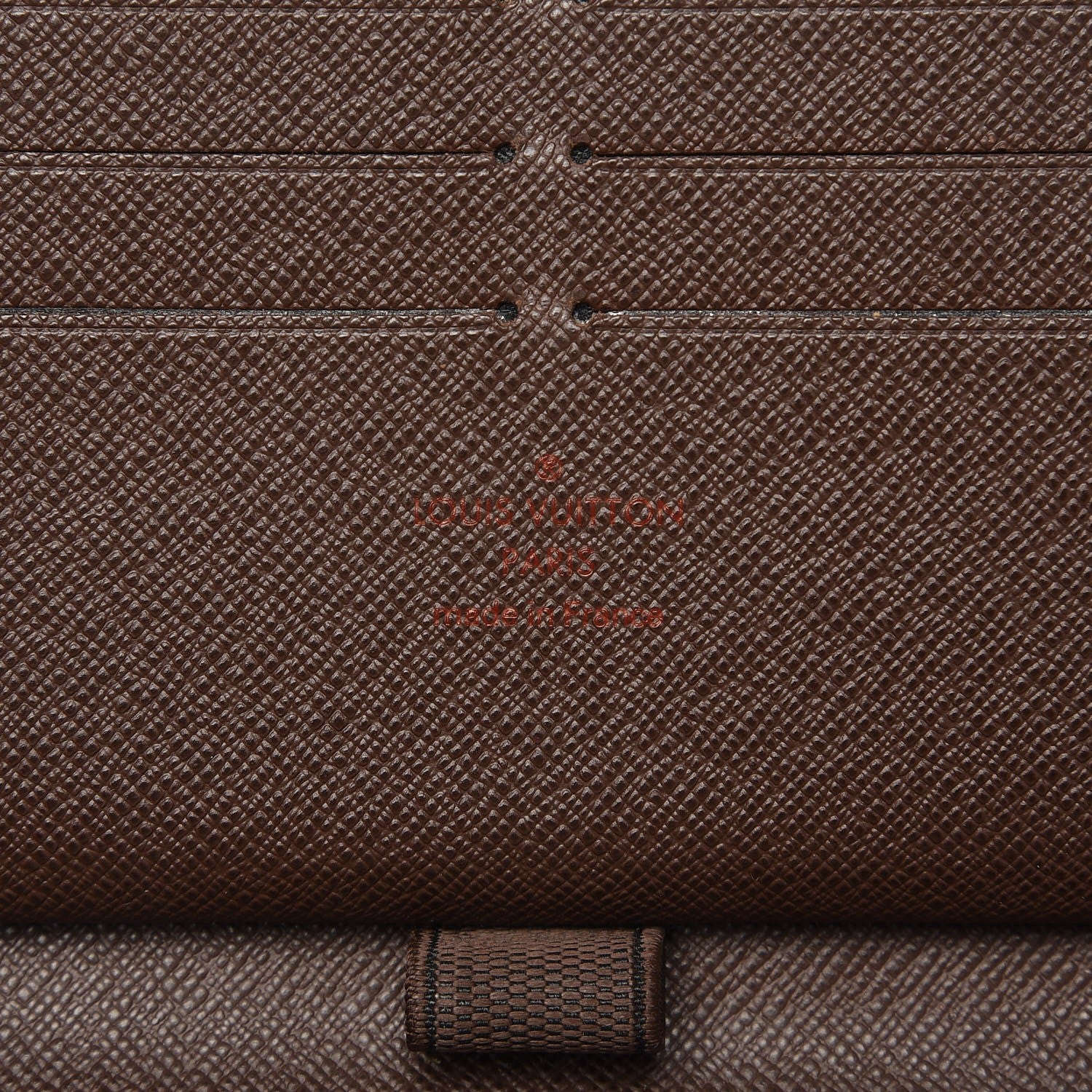 Louis Vuitton Damier Ebene Zippy Organizer Wallet 6 of 11