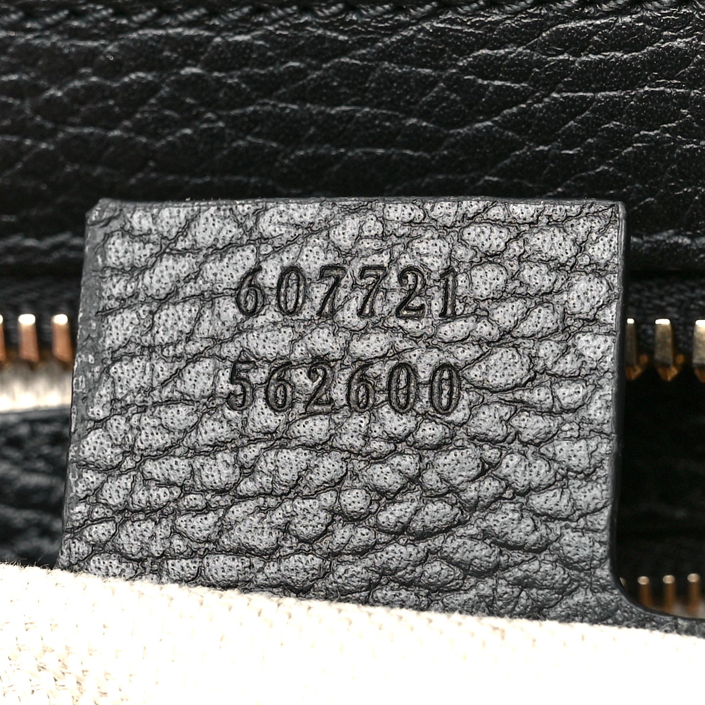 Dollar Calfskin Large Soho Top Handle Satchel Black