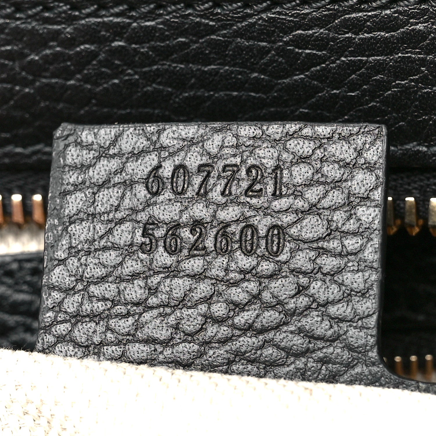 Gucci Dollar Calfskin Large Soho Top Handle Satchel Black 7 of 13