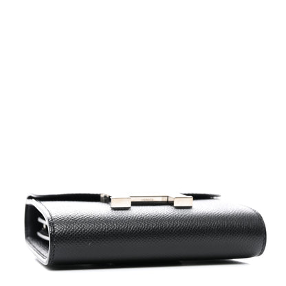 Hermes Epsom Constance Compact Passant Wallet Black 4 of 8