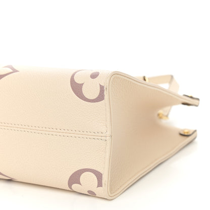 Louis Vuitton Empreinte Monogram Giant Onthego PM Creme Bois de Rose 10 of 10