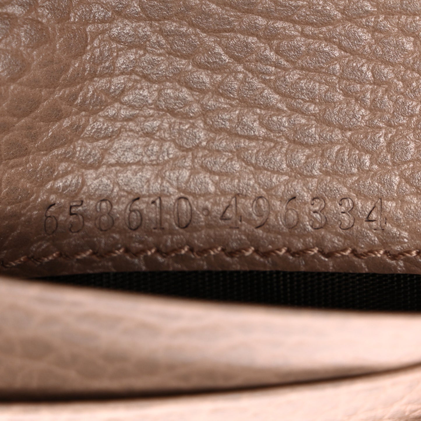 Dollar Calfskin GG Supreme Monogram GG Marmont Card Case Porcelain Rose Beige Ebony