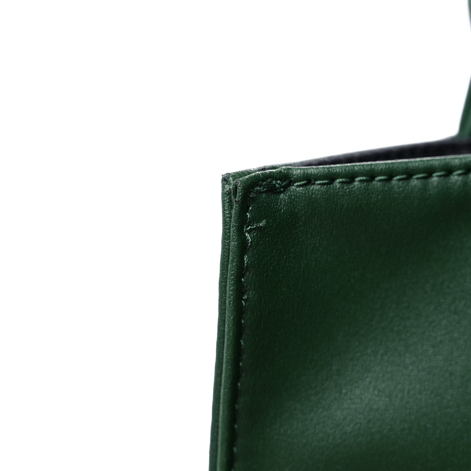 Telfar Vegan Leather Medium Shopping Bag Dark Olive 13 of 14