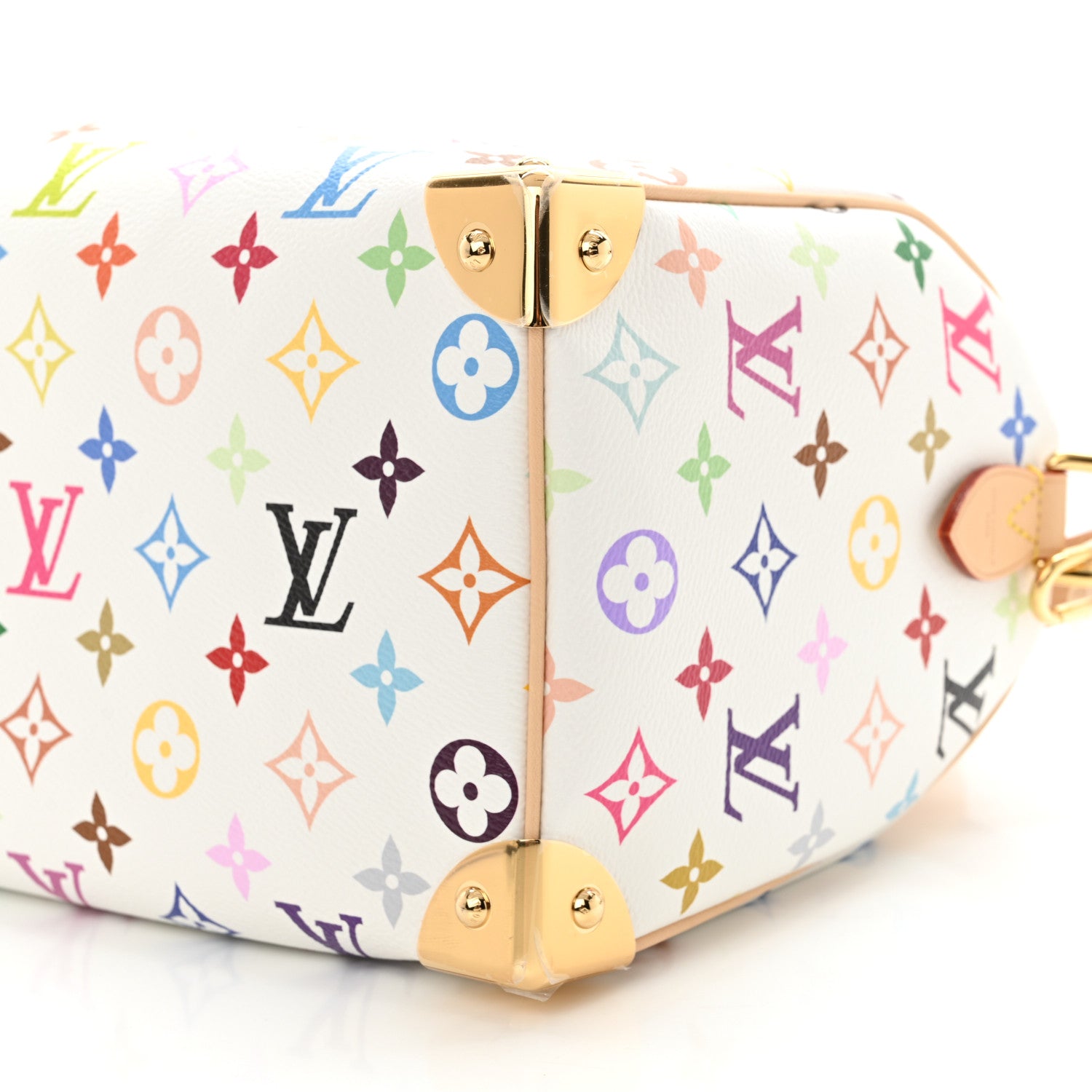 Louis Vuitton LV X TM Monogram Multicolor Speedy Bandouliere 25 White 9 of 10