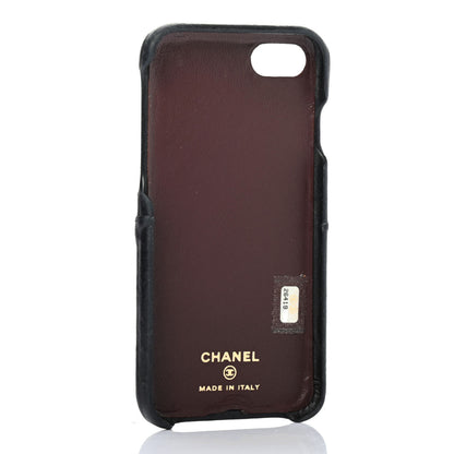 Chanel Lambskin Quilted iPhone 7/8 Coco Tech Case Black 2 of 4