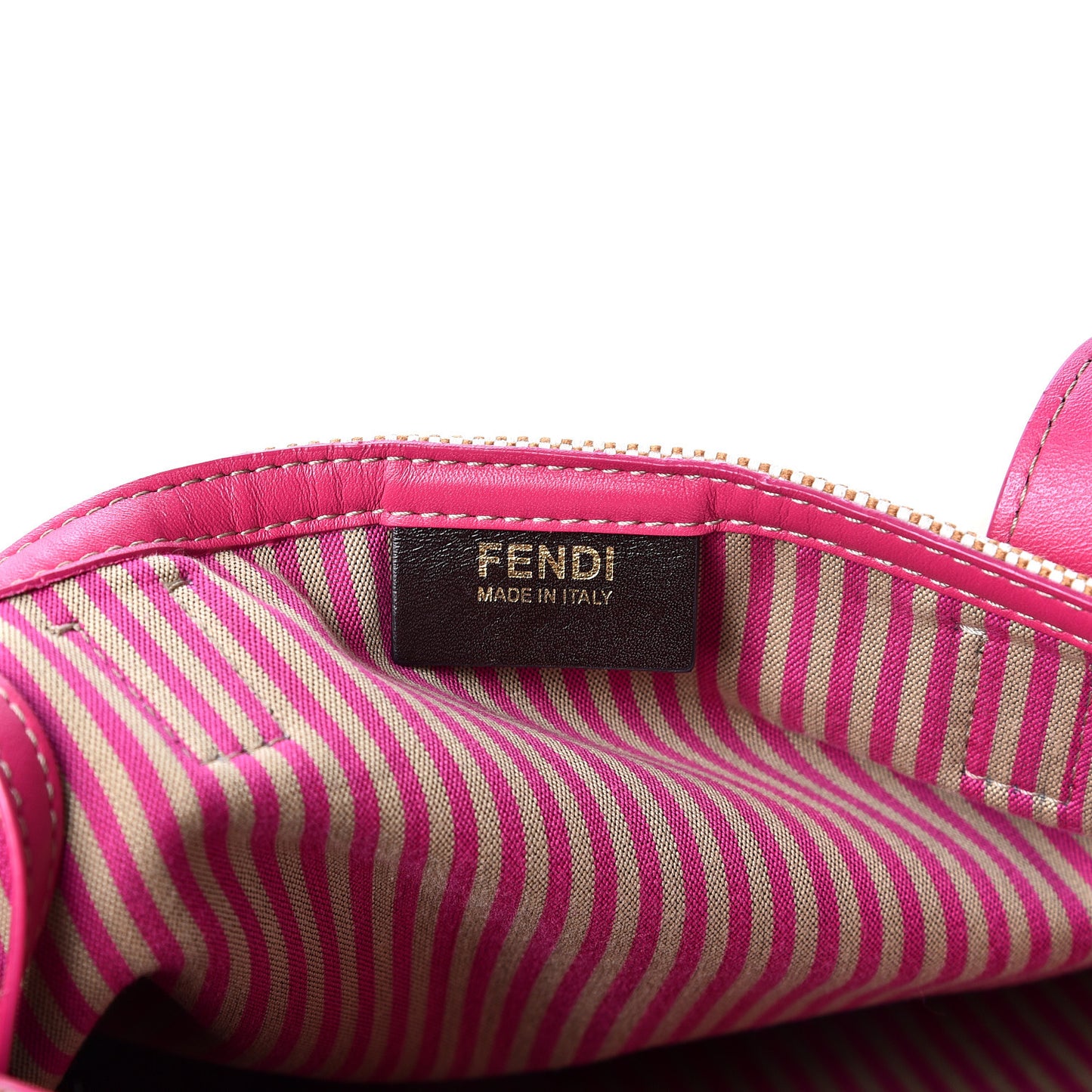 Canvas Vitello Simply Shopping Business Tote Natural Fuchsia