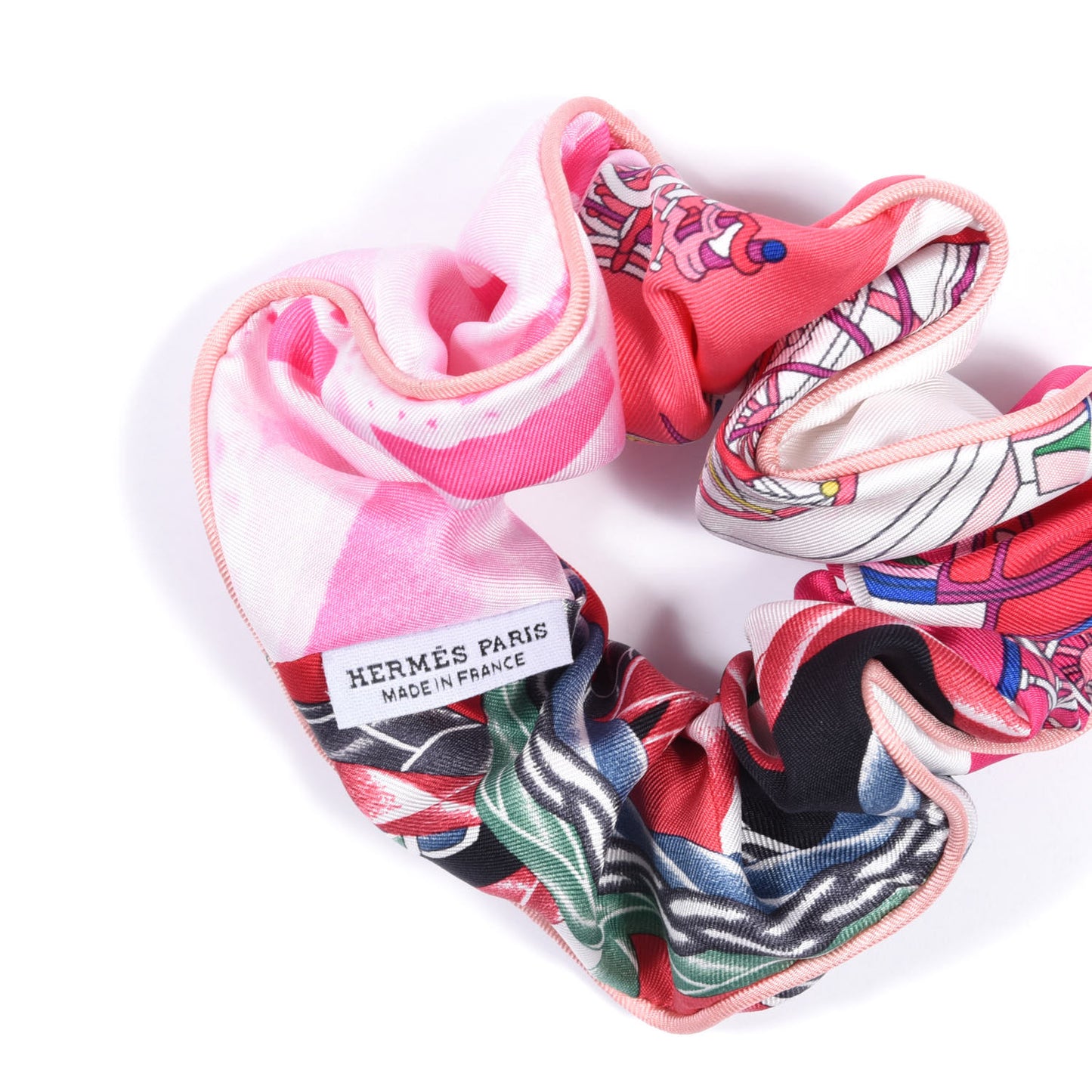 Silk Claudia Scrunchie Multicolore
