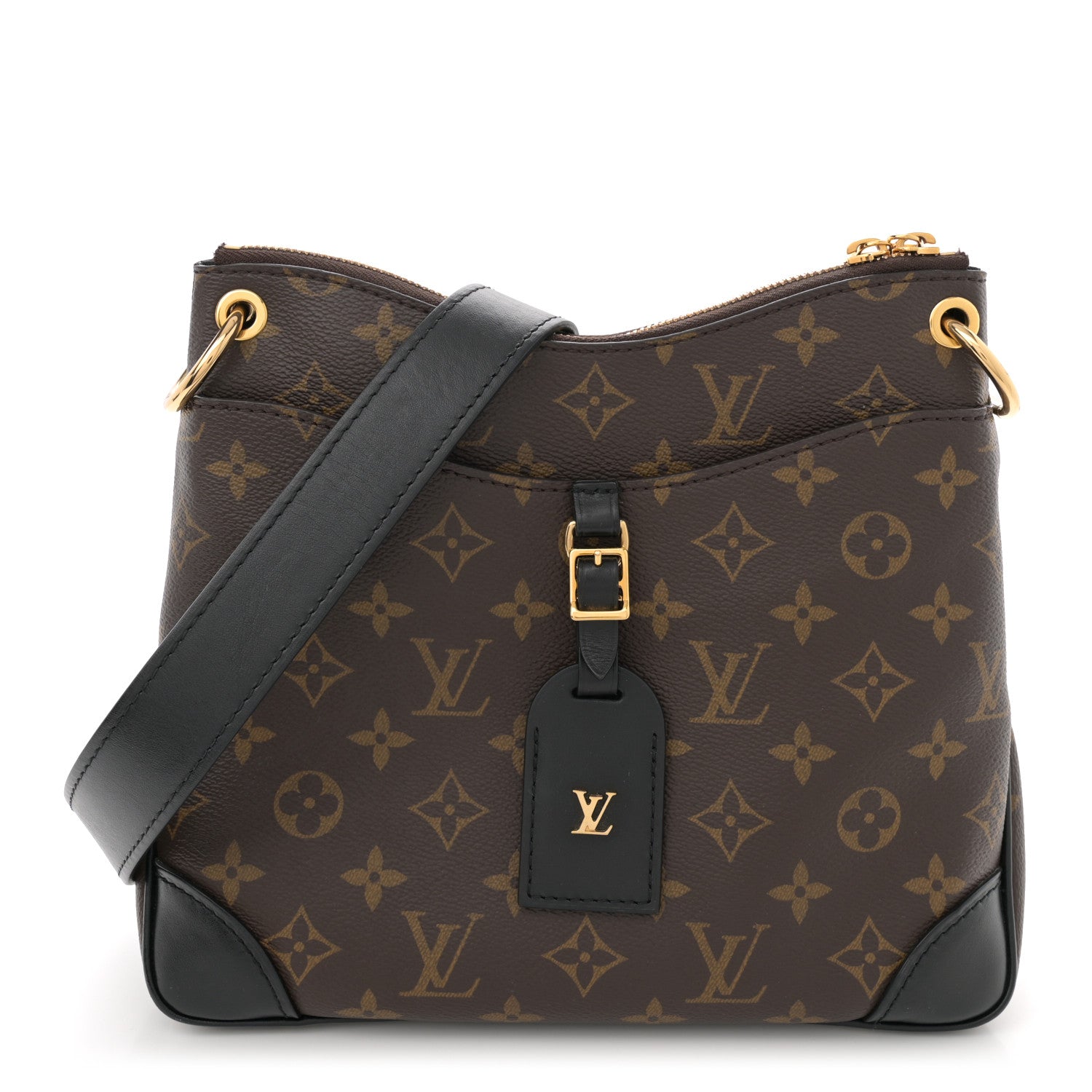 Louis Vuitton Monogram Odeon PM Black 1 of 10