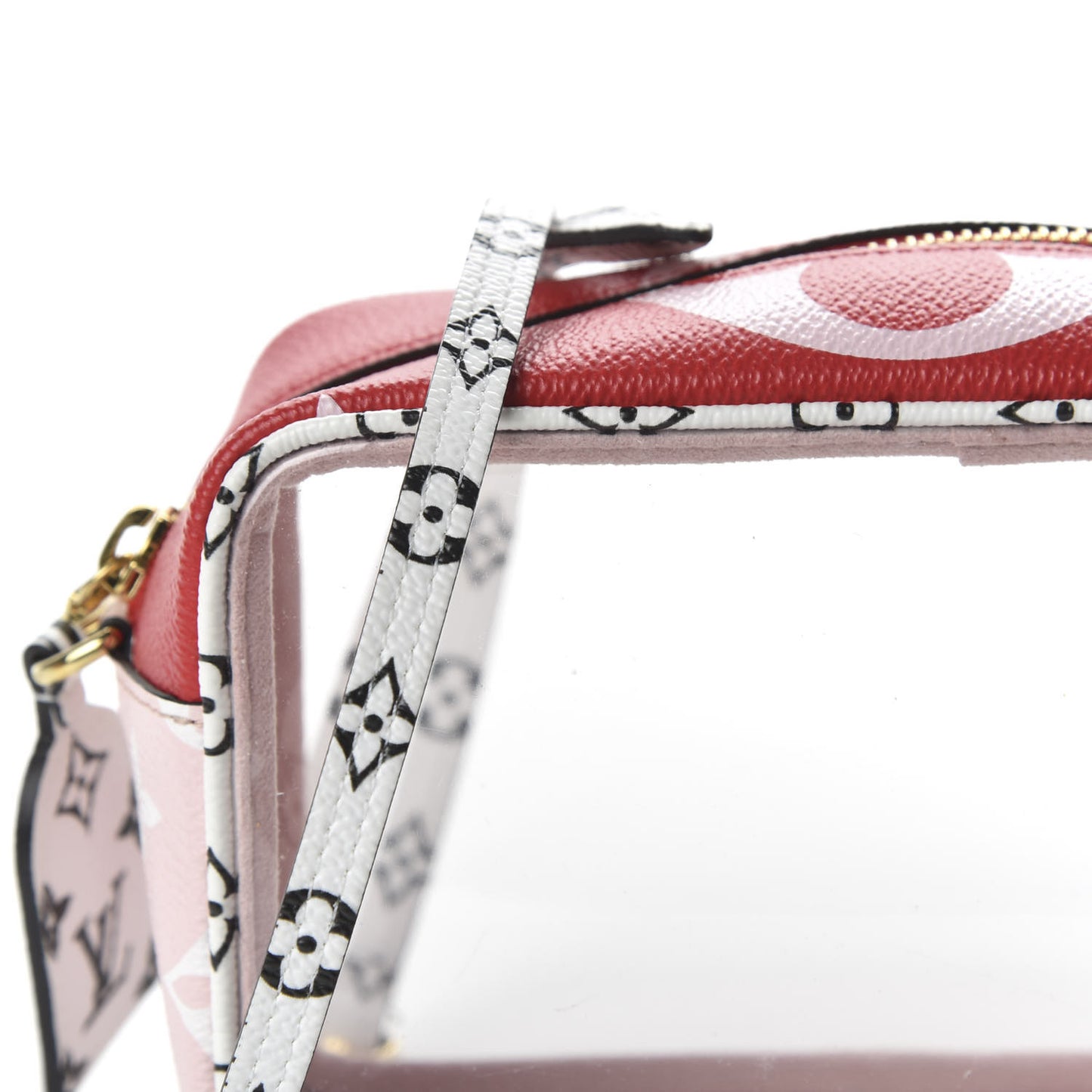 Monogram Giant Beach Pouch Rouge