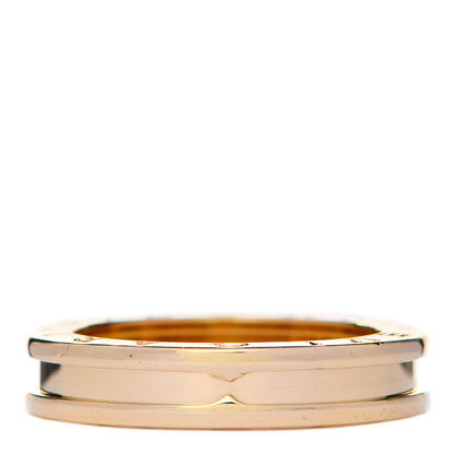 Bulgari 18K Yellow Gold B.Zero1 One-Band Ring 57 8 1 of 5
