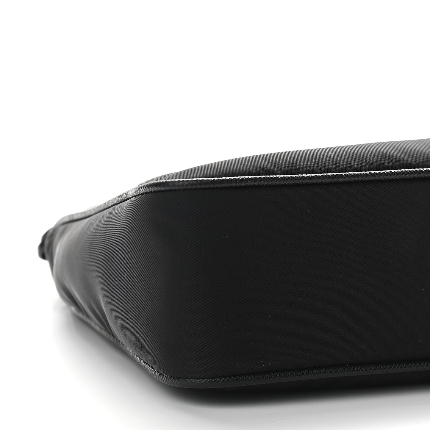 Tessuto Nylon Saffiano Mini Re-Edition 2005 Bag Black