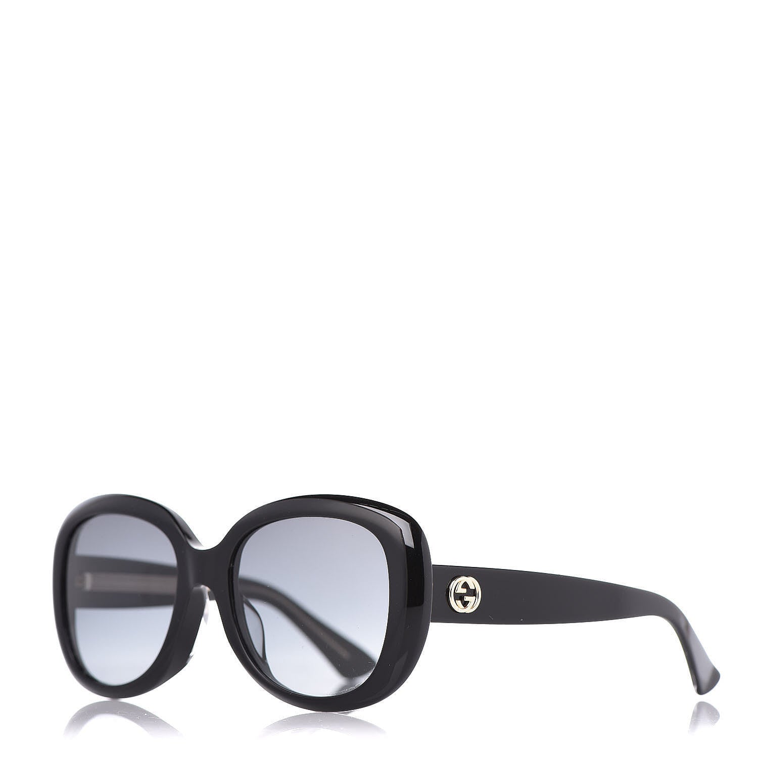 Gucci Round Sunglasses GG0140SA Black 1 of 8
