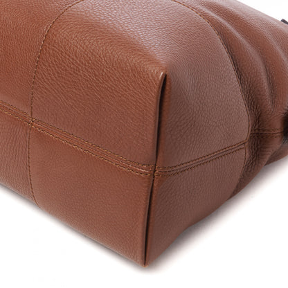 Gucci Pebbled Calfskin Medium Bree Shoulder Bag Tabacco 5 of 9