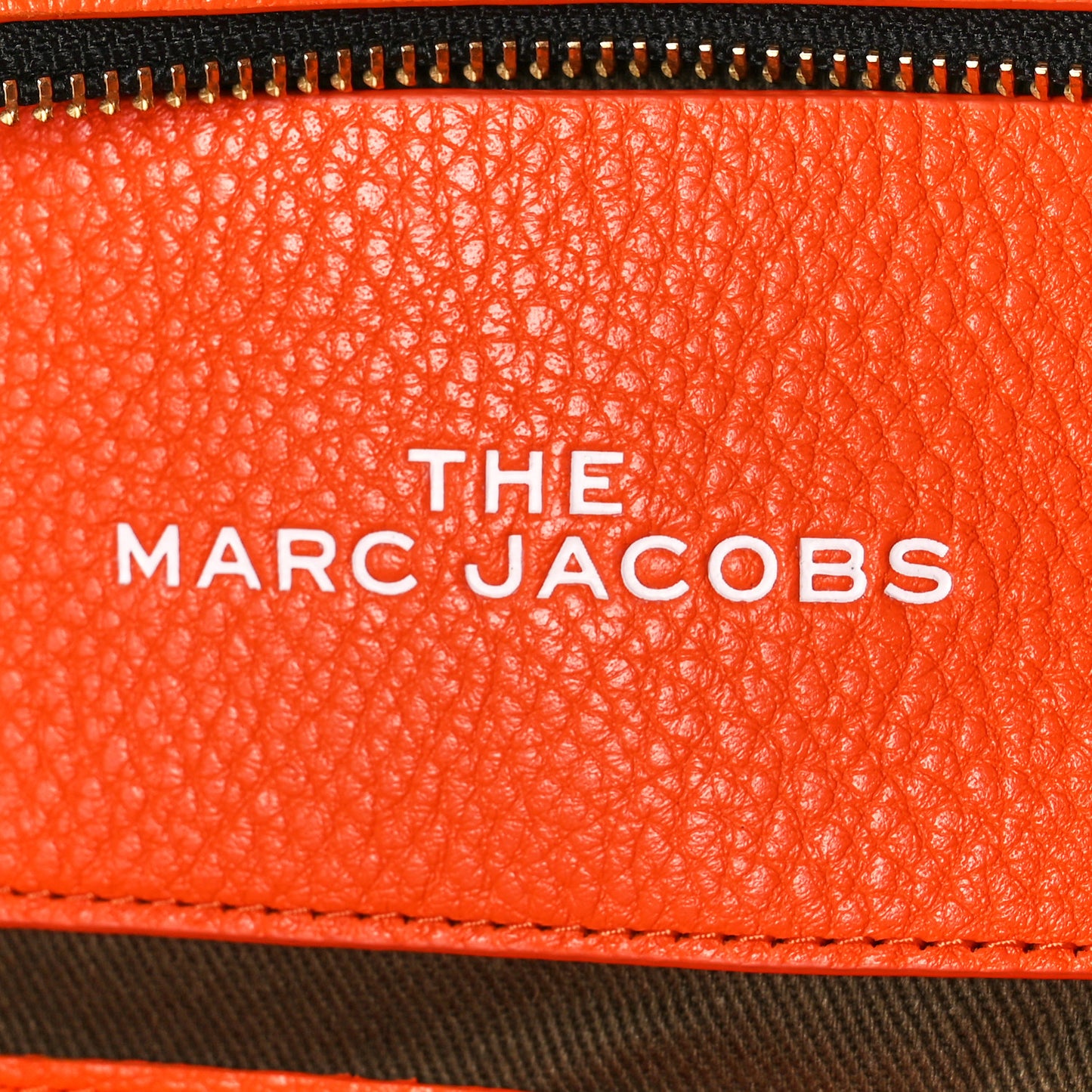 Grained Calfskin Small The Tote Bag Dragon Fire