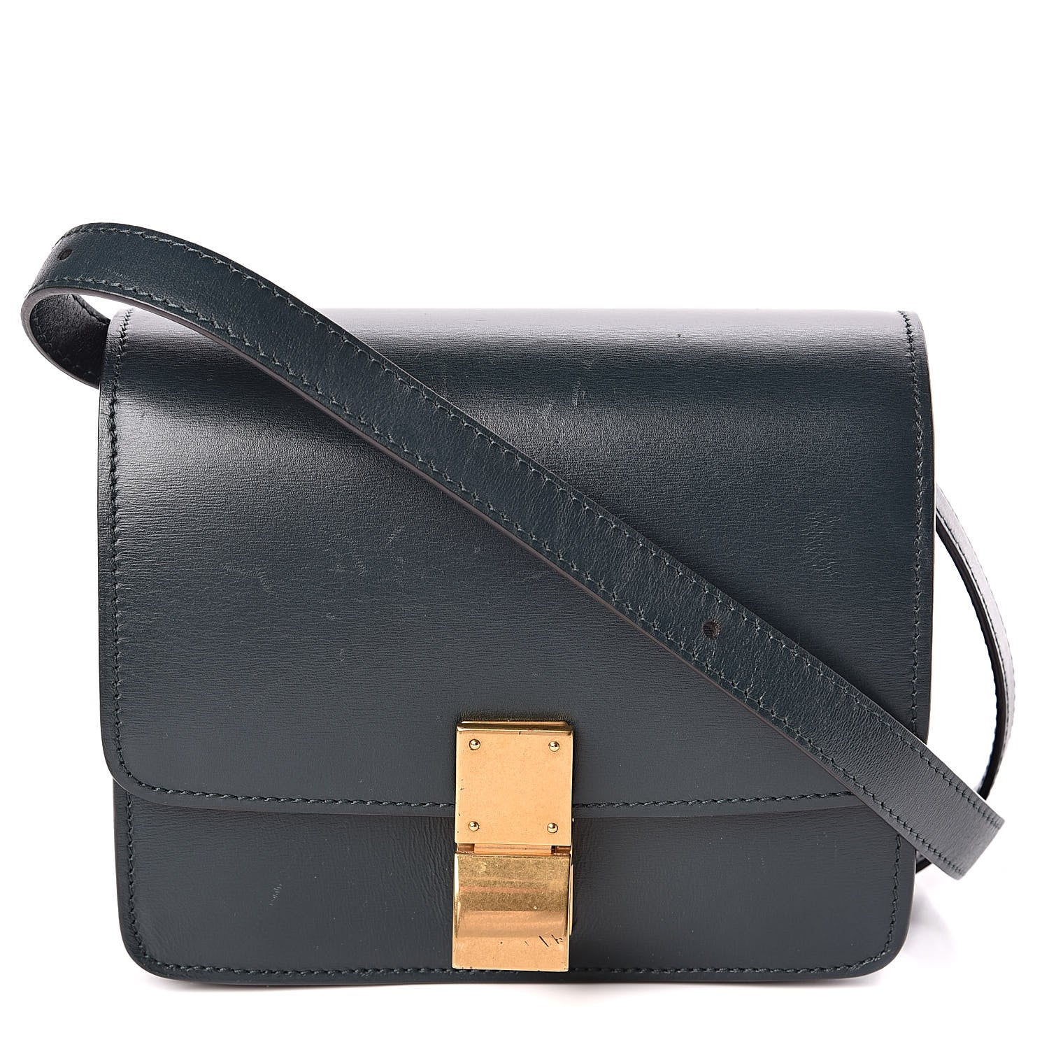Celine Box Calfskin Small Classic Box Flap Bag Amazone 1 of 13