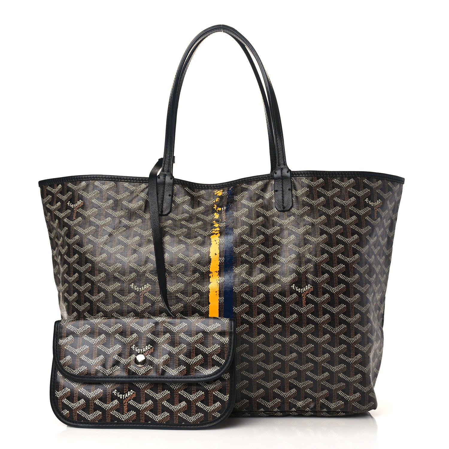 Goyard Goyardine Saint Louis PM Black 1 of 10