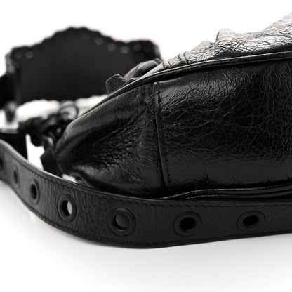 Balenciaga Agneau Arena Le Cagole Shoulder Bag XS Black 10 of 13