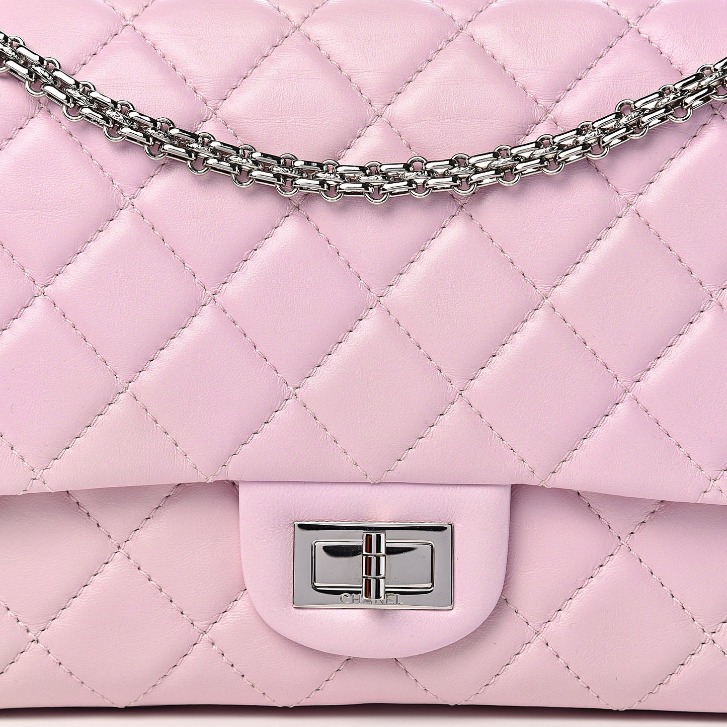 Lambskin Degrade Quilted 2.55 Reissue 227 Flap Pink