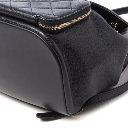 Chanel Caviar Quilted Business Affinity Backpack Black 7 of 11