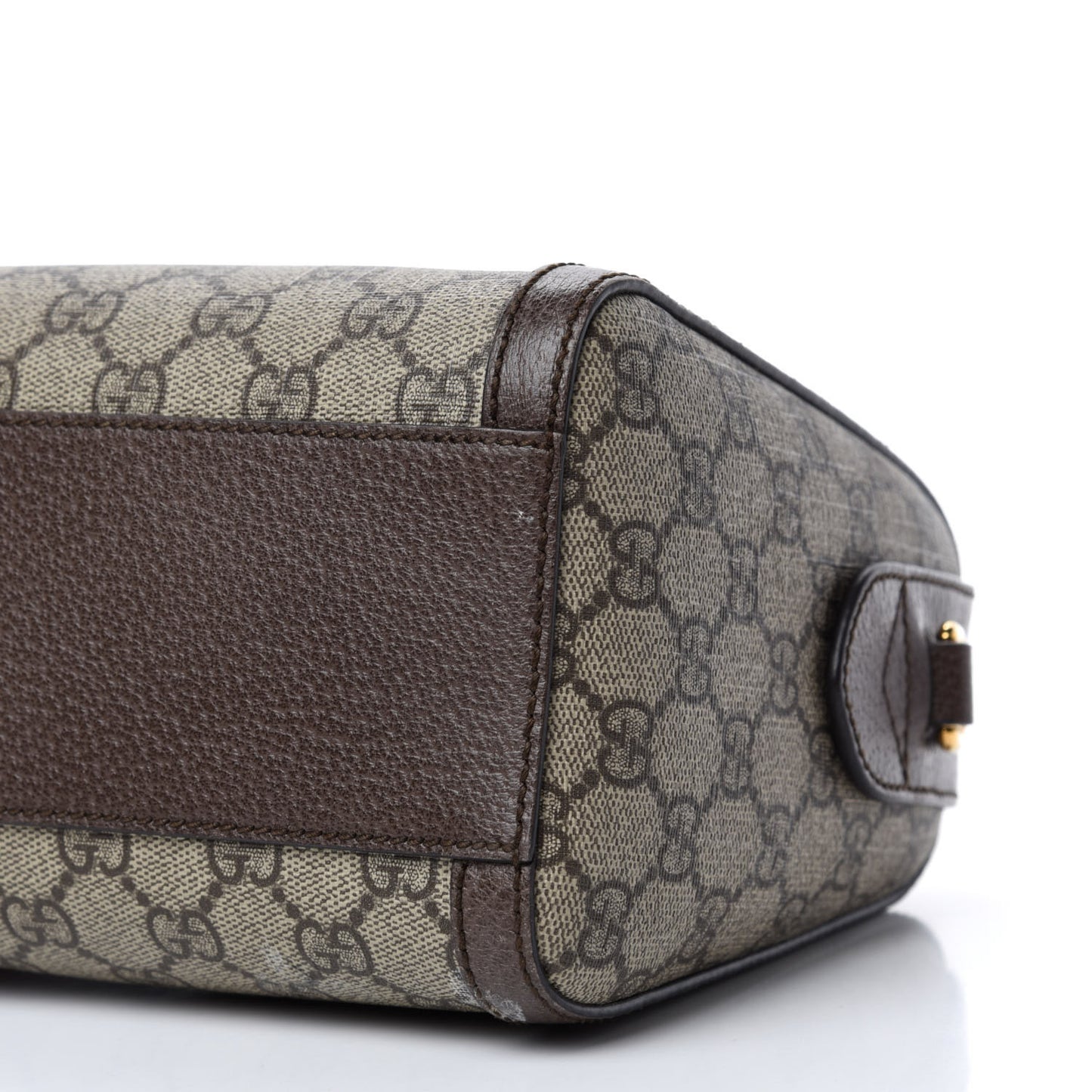 GG Supreme Monogram Web Medium Ophidia Boston Brown