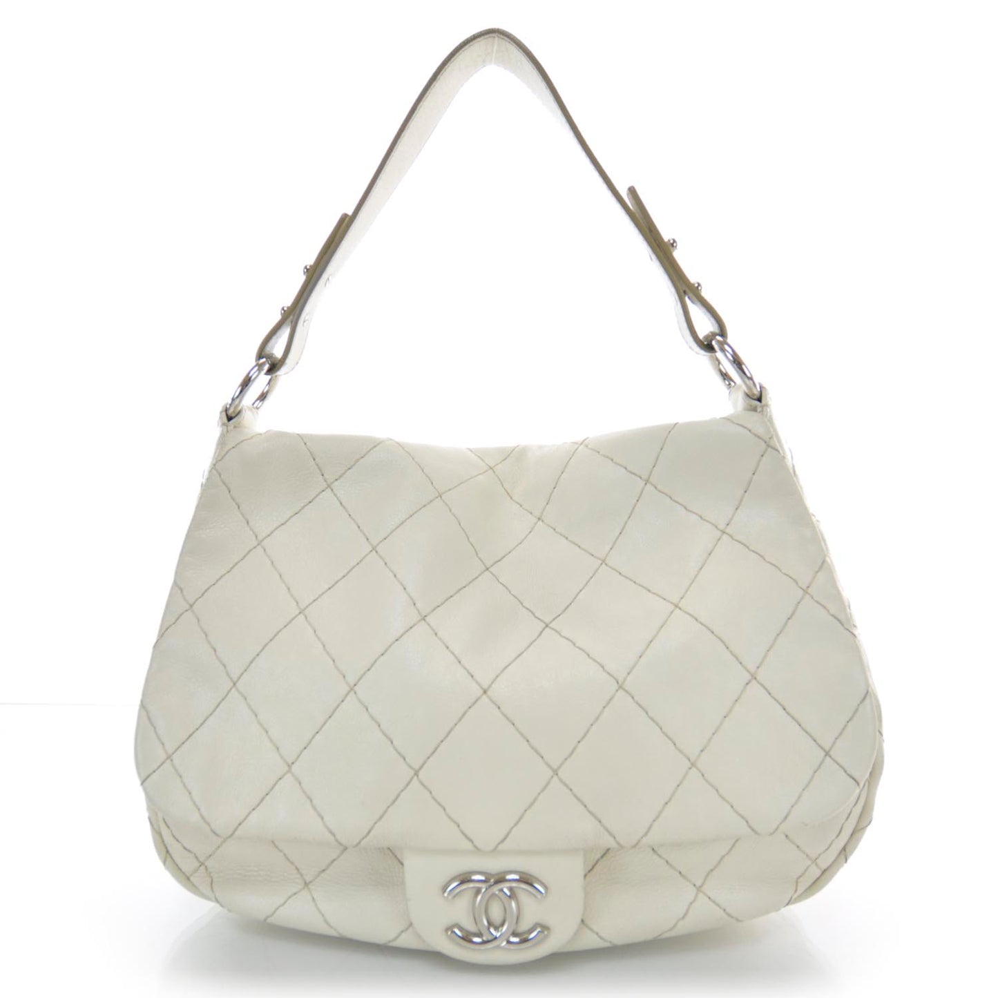 Leather On The Road XL Flap Ivory